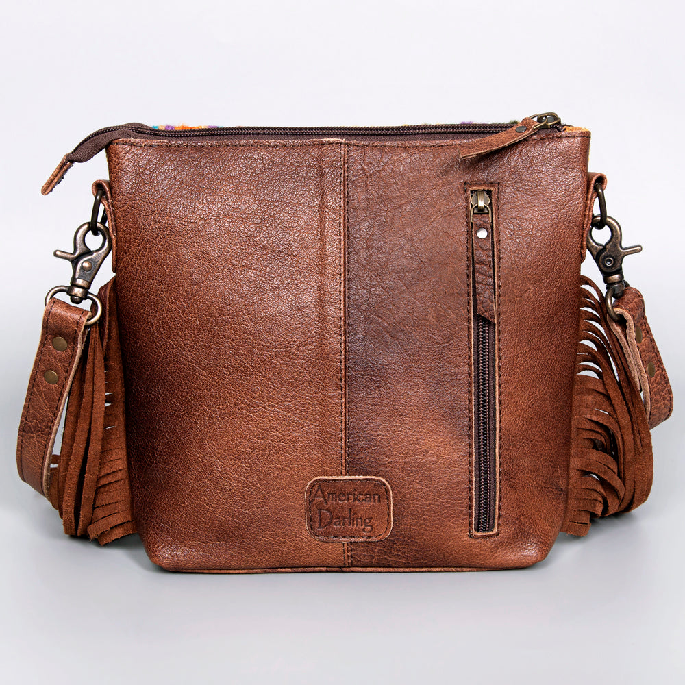 American Darling Cross Body Saddle Blanket Genuine Leather women bag western handbag purse