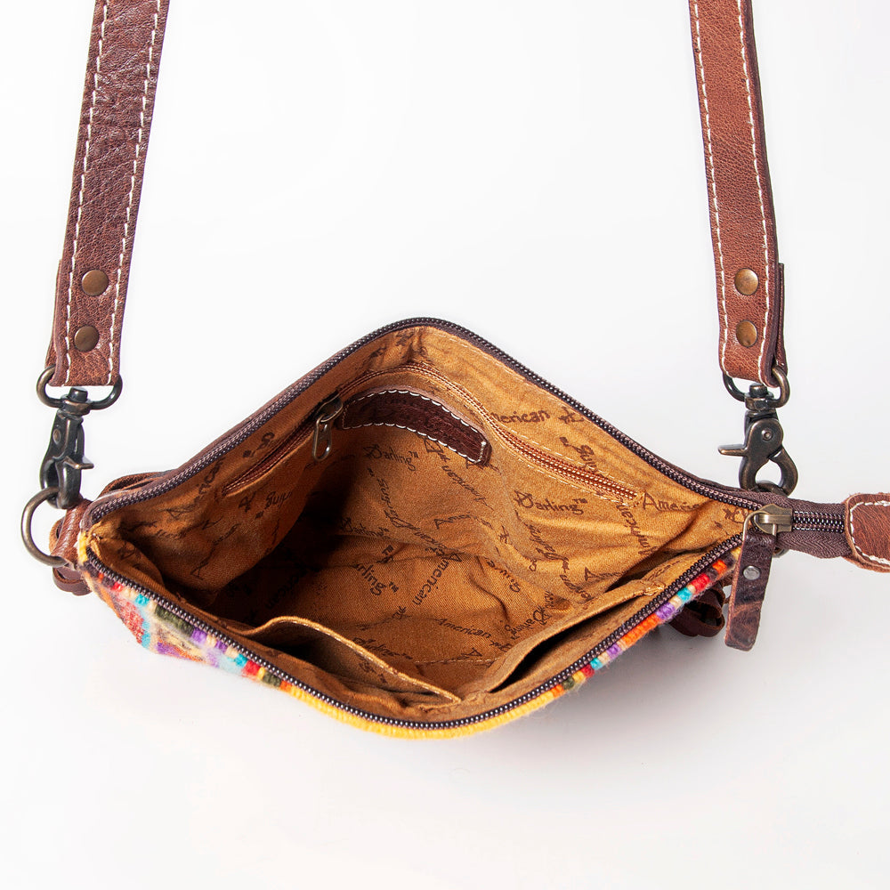 American Darling Cross Body Saddle Blanket Genuine Leather women bag western handbag purse