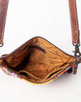American Darling Cross Body Saddle Blanket Genuine Leather women bag western handbag purse