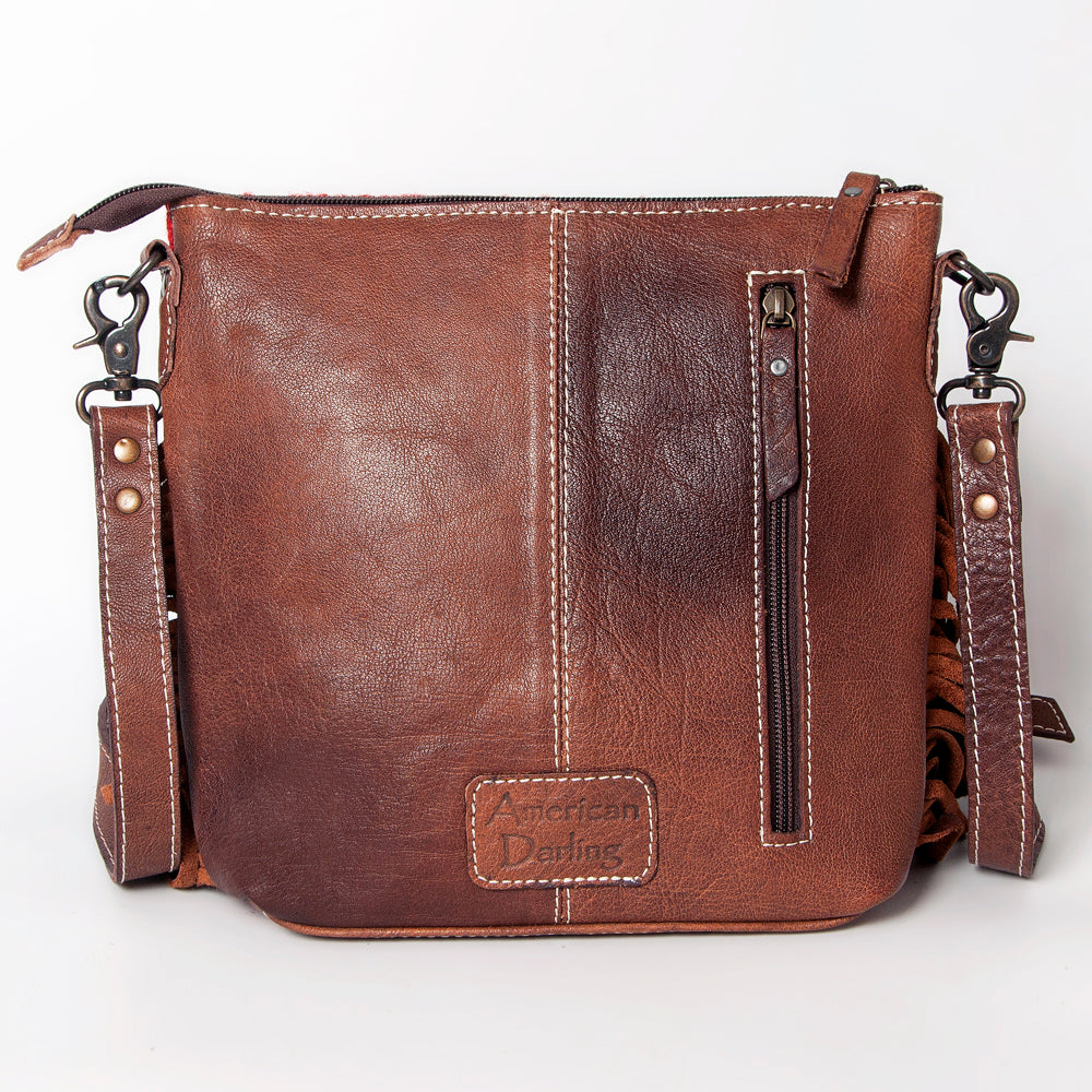 American Darling Cross Body Saddle Blanket Genuine Leather women bag western handbag purse