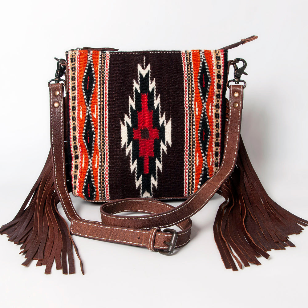 American Darling Cross Body Saddle Blanket Genuine Leather women bag western handbag purse