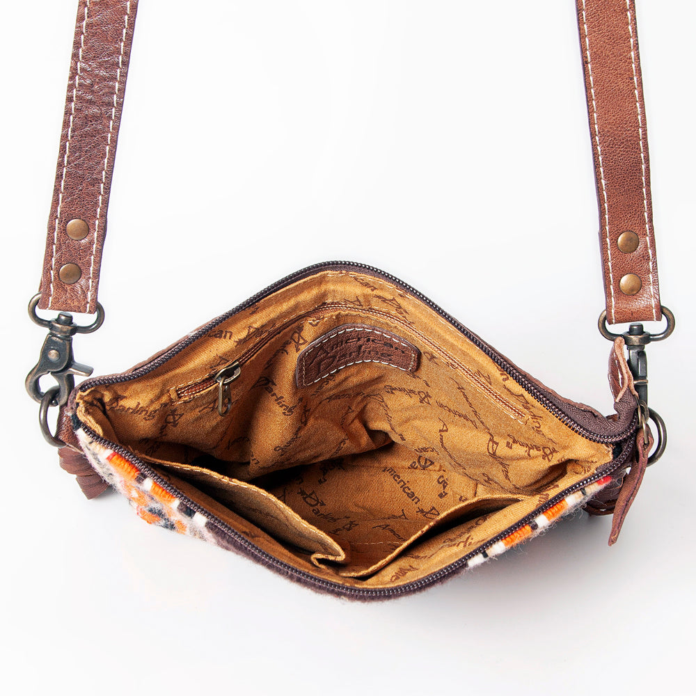 American Darling Cross Body Saddle Blanket Genuine Leather women bag western handbag purse