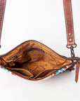 American Darling Cross Body Saddle Blanket Genuine Leather women bag western handbag purse