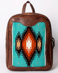 American Darling Backpack Saddle Blanket Genuine Leather women bag western handbag purse