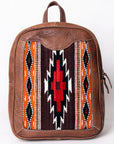 American Darling Backpack Saddle Blanket Genuine Leather women bag western handbag purse