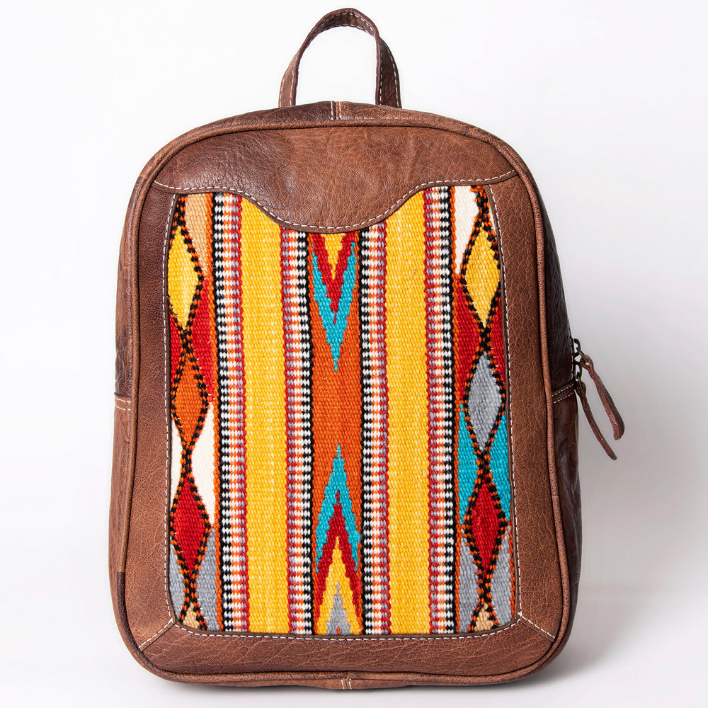 American Darling Backpack Saddle Blanket Genuine Leather women bag western handbag purse