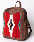 American Darling Backpack Saddle Blanket Genuine Leather women bag western handbag purse