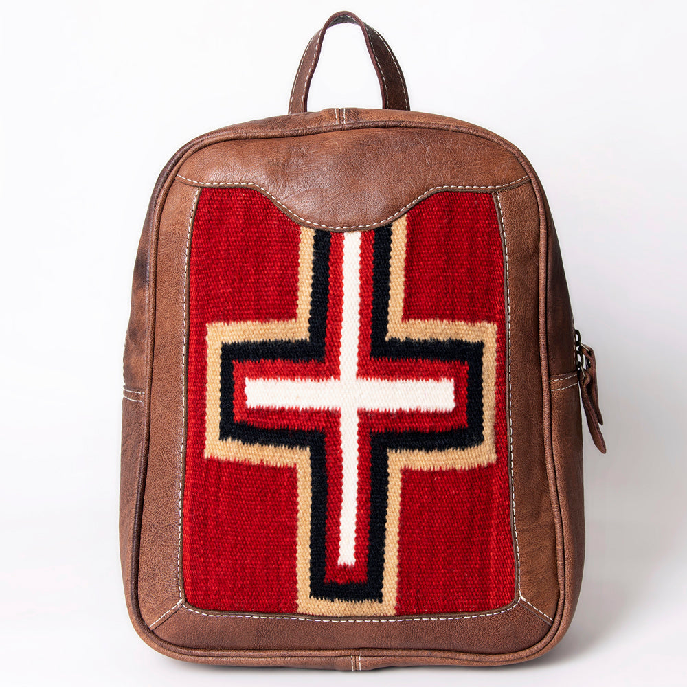 American Darling Backpack Saddle Blanket Genuine Leather women bag western handbag purse