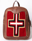 American Darling Backpack Saddle Blanket Genuine Leather women bag western handbag purse