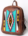 American Darling Backpack Saddle Blanket Genuine Leather women bag western handbag purse