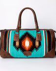 American Darling Duffel Saddle Blanket Genuine Leather women bag western handbag purse