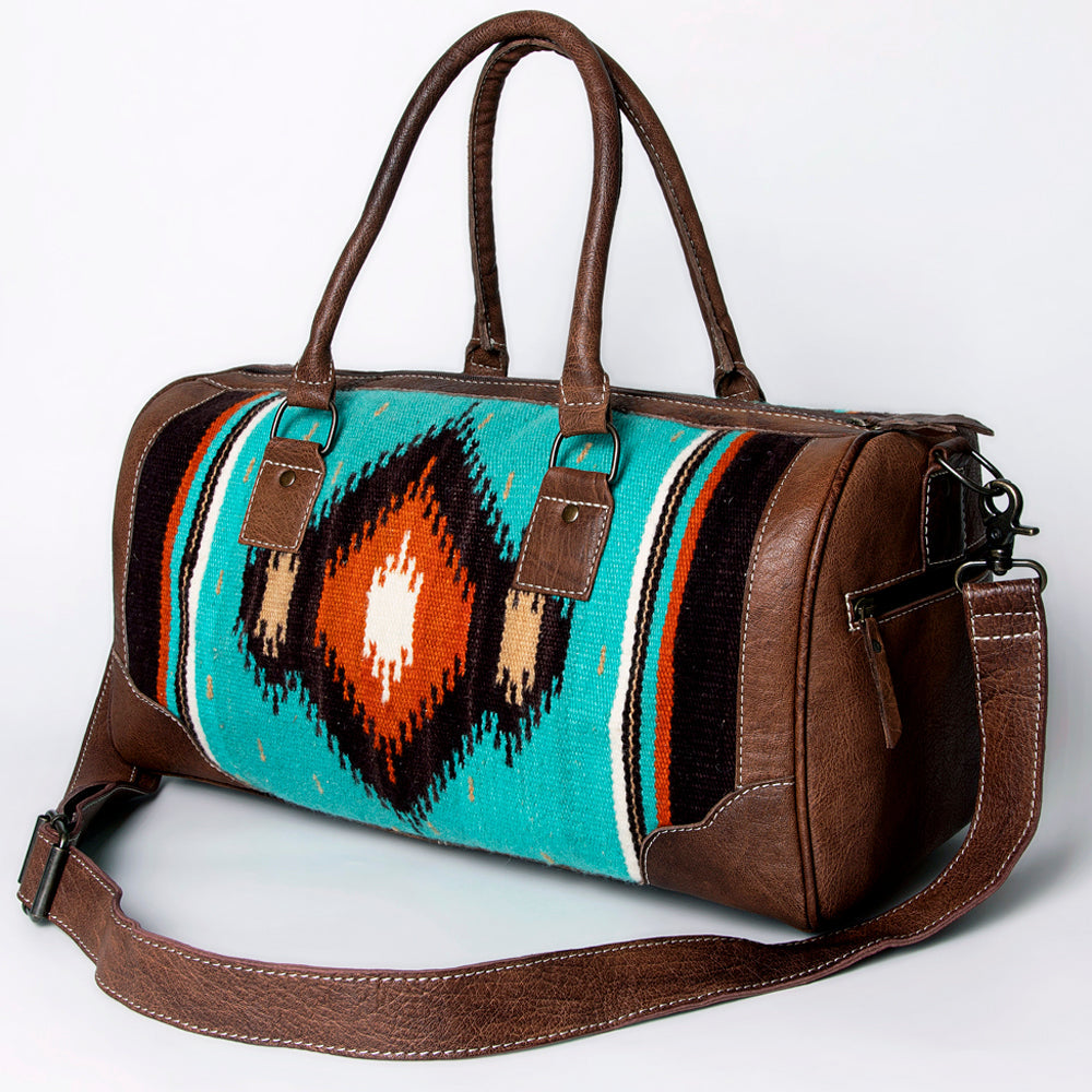 American Darling Duffel Saddle Blanket Genuine Leather women bag western handbag purse
