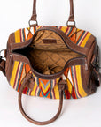 American Darling Duffel Saddle Blanket Genuine Leather women bag western handbag purse