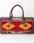 American Darling Duffel Saddle Blanket Genuine Leather women bag western handbag purse