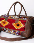 American Darling Duffel Saddle Blanket Genuine Leather women bag western handbag purse