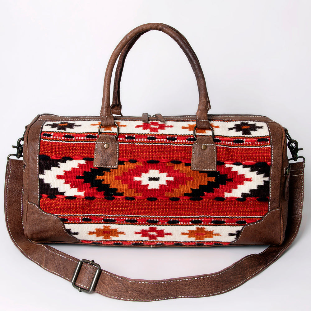 American Darling Duffel Saddle Blanket Genuine Leather women bag western handbag purse