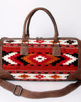 American Darling Duffel Saddle Blanket Genuine Leather women bag western handbag purse