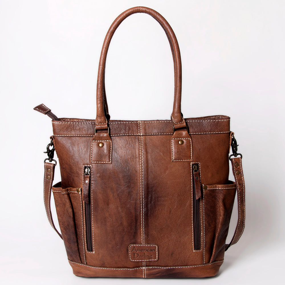 American Darling Tote Saddle Blanket Genuine Leather women bag western handbag purse