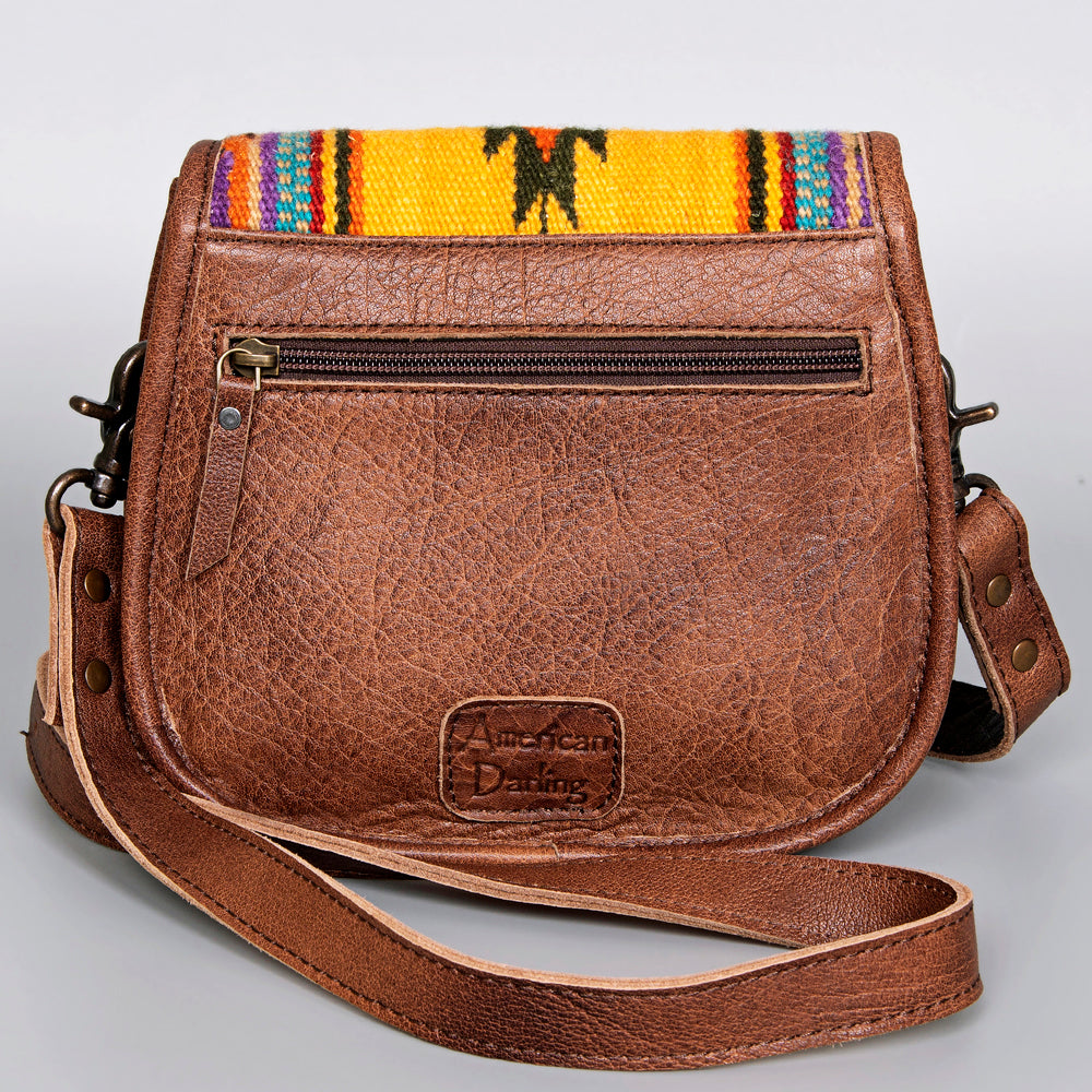 American Darling Cross Body Saddle Blanket Genuine Leather women bag western handbag purse