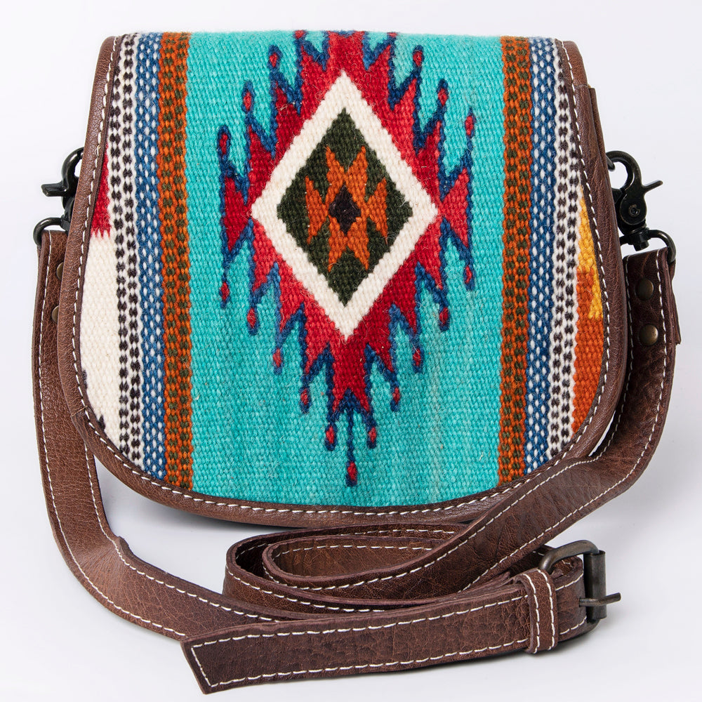 American Darling Cross Body Saddle Blanket Genuine Leather women bag western handbag purse