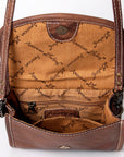 American Darling Messenger Saddle Blanket Genuine Leather women bag western handbag purse