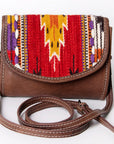 American Darling Messenger Saddle Blanket Genuine Leather women bag western handbag purse