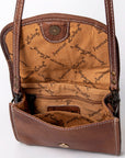 American Darling Messenger Saddle Blanket Genuine Leather women bag western handbag purse