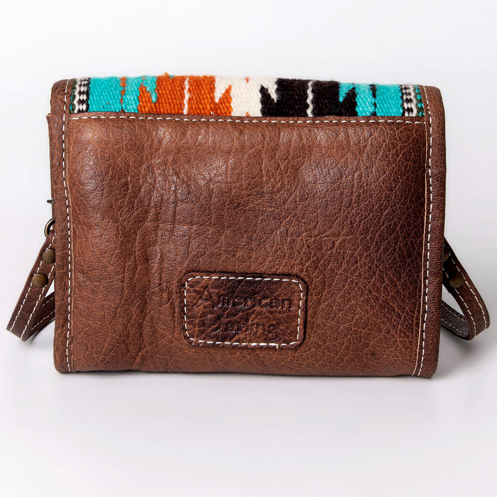 American Darling Messenger Saddle Blanket Genuine Leather women bag western handbag purse
