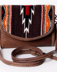 American Darling Messenger Saddle Blanket Genuine Leather women bag western handbag purse
