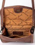 American Darling Messenger Saddle Blanket Genuine Leather women bag western handbag purse