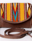 American Darling Messenger Saddle Blanket Genuine Leather women bag western handbag purse