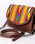 American Darling Messenger Saddle Blanket Genuine Leather women bag western handbag purse