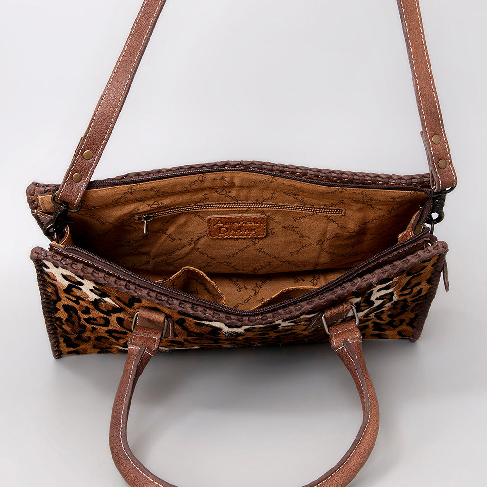 American Darling ADBG1019A Tote Hair On Genuine Leather women bag western handbag purse
