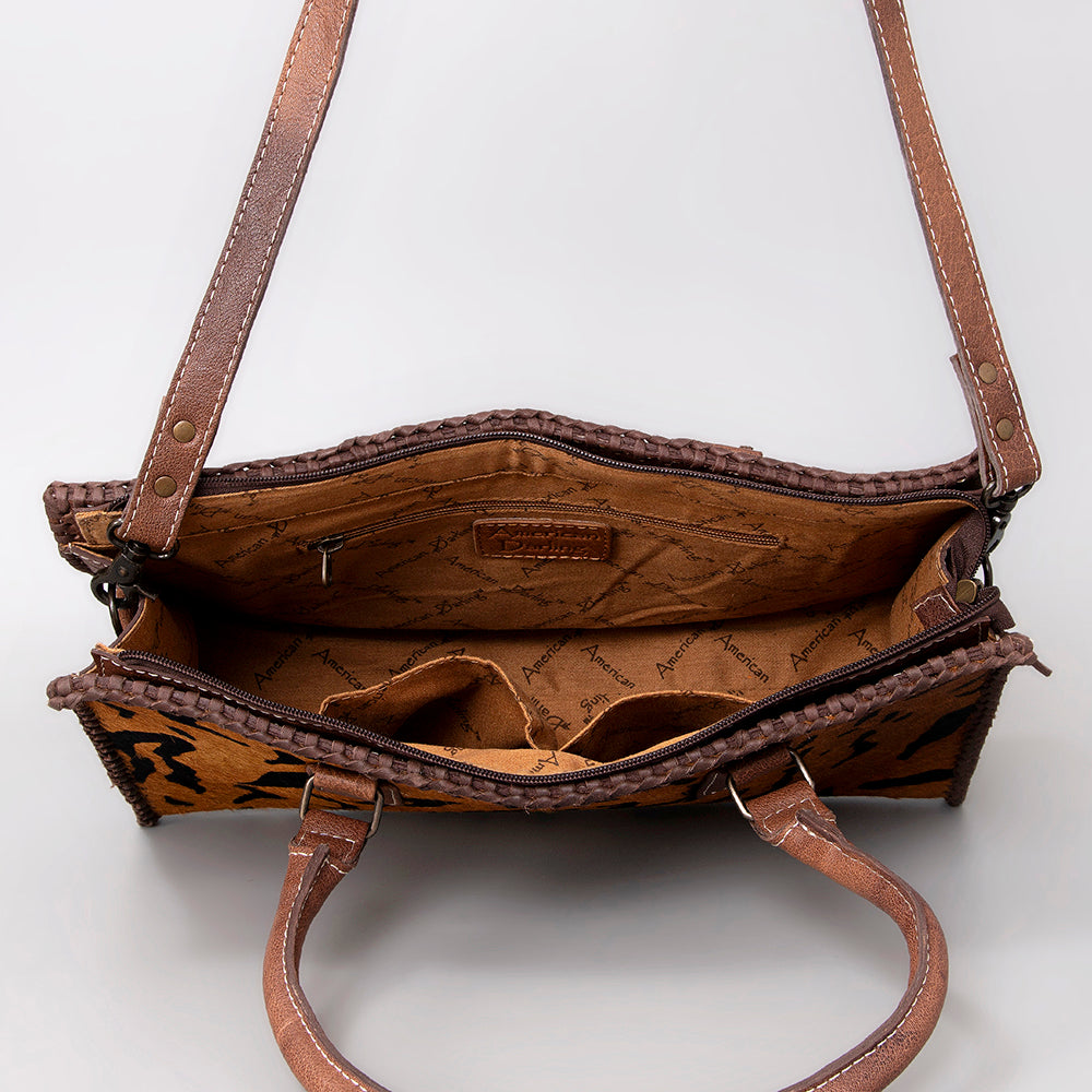 American Darling ADBG1019A Tote Hair On Genuine Leather women bag western handbag purse
