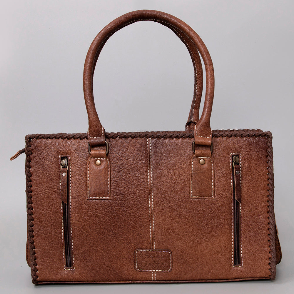 American Darling ADBG1019A Tote Hair On Genuine Leather women bag western handbag purse