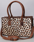 American Darling ADBG1019A Tote Hair On Genuine Leather women bag western handbag purse