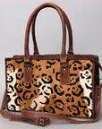 American Darling ADBG1019A Tote Hair On Genuine Leather women bag western handbag purse