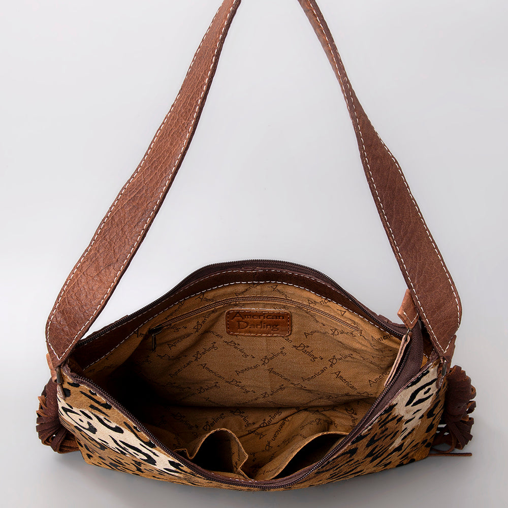 American Darling ADBG1020A Hobo Hair-On Genuine Leather women bag western handbag purse