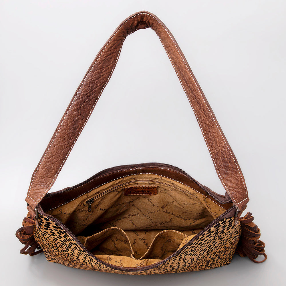 American Darling ADBG1020A Hobo Hair-On Genuine Leather women bag western handbag purse