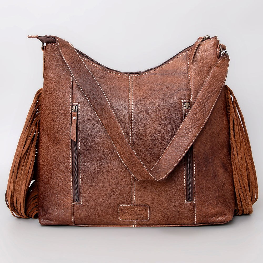 American Darling ADBG1020A Hobo Hair-On Genuine Leather women bag western handbag purse