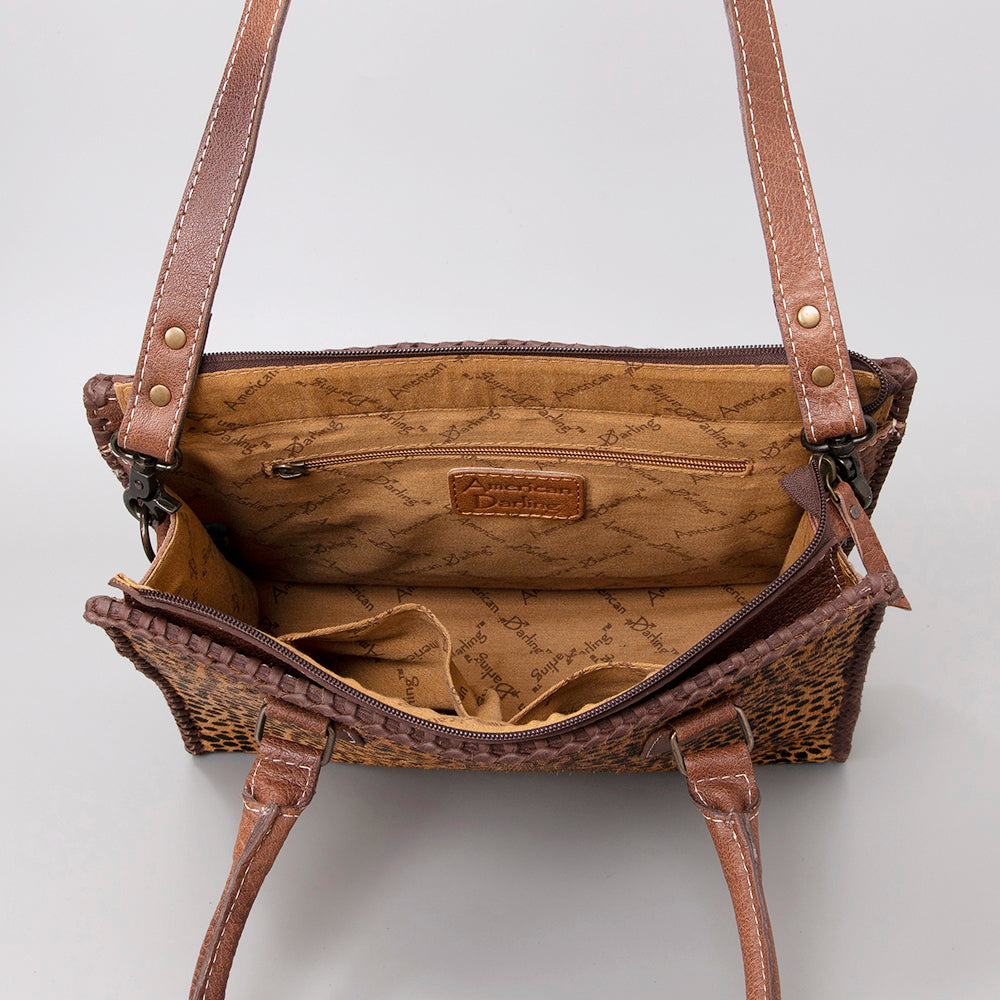 American Darling ADBG1021A Hobo Hair-On Genuine Leather women bag western handbag purse