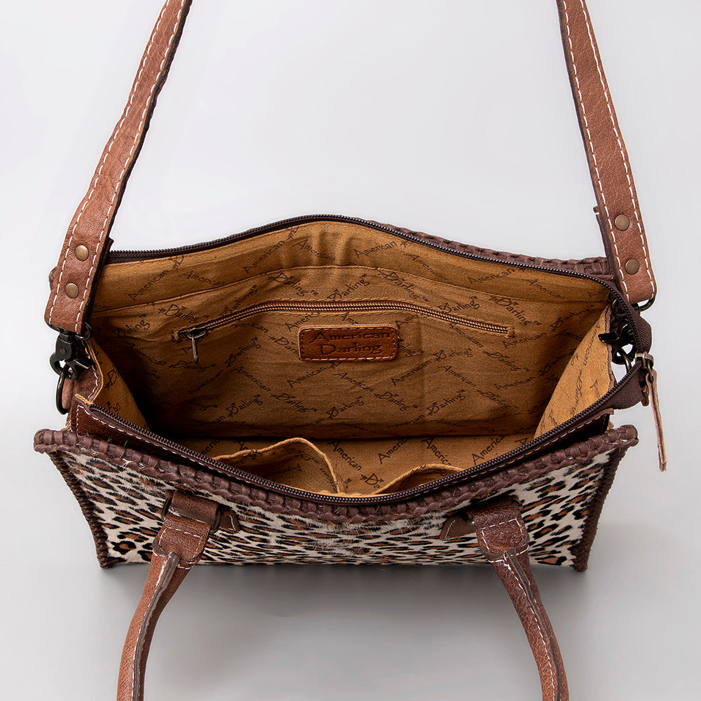 American Darling ADBG1021A Hobo Hair-On Genuine Leather women bag western handbag purse