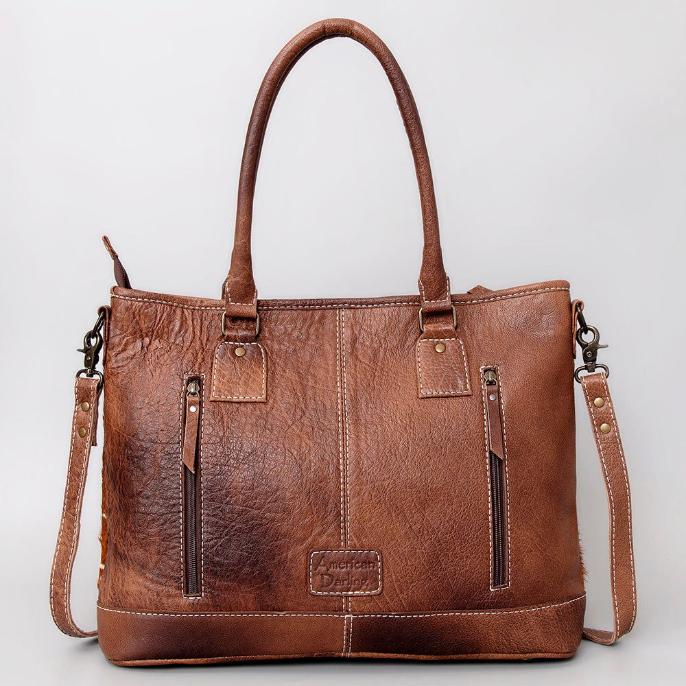 American Darling ADBG1022A Hobo Hair-On Genuine Leather women bag western handbag purse