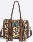 American Darling Duffel Genuine Leather Women Bag Western Handbag Purse
