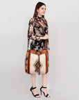 American Darling ADBG574D1 Large Crossbody Saddle Blanket Hair On Genuine Leather Women Bag Western Handbag Purse