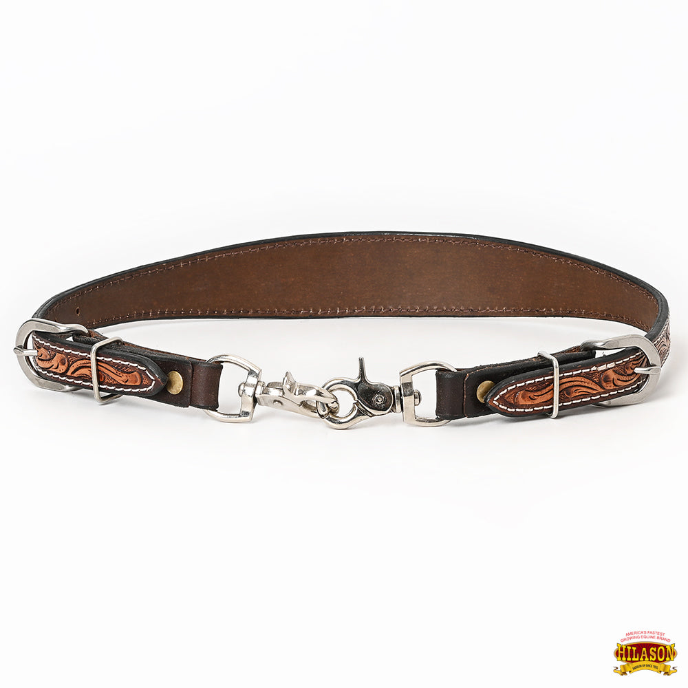 HILASON Western Horse Headstall Breast Collar Wither Strap Set American Leather Floral