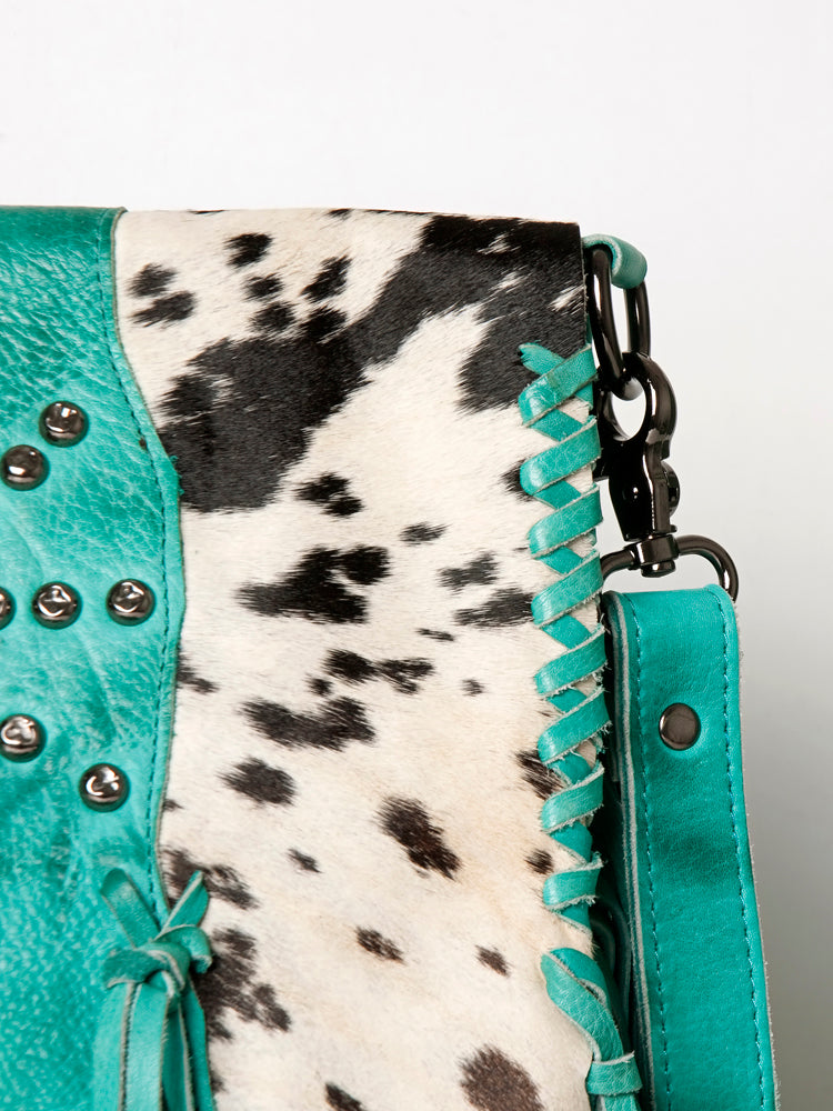 American Darling Large Crossbody Hair On Genuine Leather Women Bag Western Handbag Purse