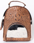 American Darling Hair On Genuine Leather Women Bag Western Handbag Purse