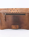 ADBGS178BA American Darling Hair On Crocodile Embossed Genuine Leather Women Bag Western Handbag Purse