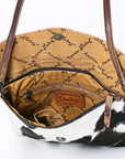 ADBGS178BA American Darling Hair On Crocodile Embossed Genuine Leather Women Bag Western Handbag Purse